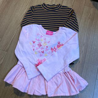 ユニクロ(UNIQLO)のUNIQLOユニクロ★ガールズトップスセット(Tシャツ/カットソー)