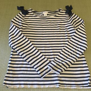 ジェイクルー(J.Crew)の専用　J crew リボン付ロンティー(Tシャツ/カットソー)