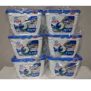 ピーアンドジー(P&G)のアリエール洗濯洗剤 パワージェルボール3D 6ケースセット(洗剤/柔軟剤)