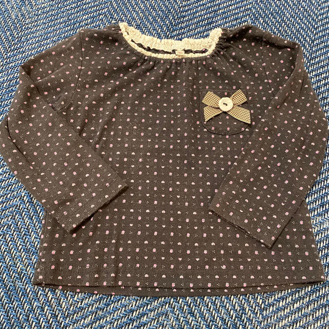 ロンT キッズ/ベビー/マタニティのキッズ服女の子用(90cm~)(Tシャツ/カットソー)の商品写真