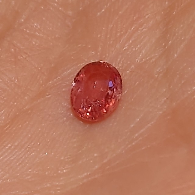 非加熱 パパラチアサファイア -