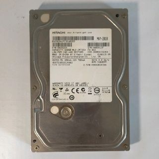 3.5インチ SATA 内蔵ハードディスク　320GB HDD(PC周辺機器)