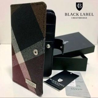 ブラックレーベルクレストブリッジ(BLACK LABEL CRESTBRIDGE)のBLACK LABEL ブラックレーベル  iPhoneケース for X/XS(その他)