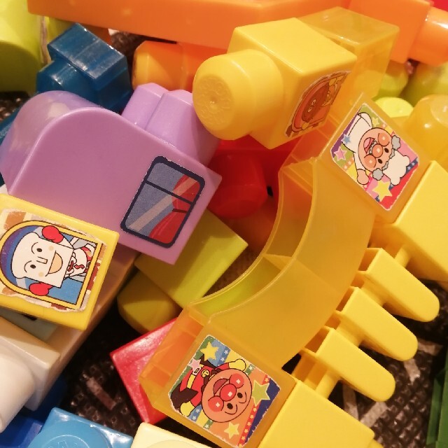 メガブロック　アンパンマン キッズ/ベビー/マタニティのおもちゃ(知育玩具)の商品写真