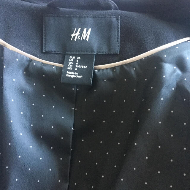 H&M(エイチアンドエム)の【お値下げ品】H&M ジャケット レディースのジャケット/アウター(ノーカラージャケット)の商品写真