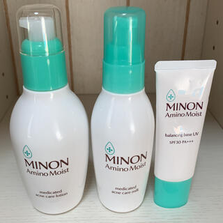 ミノン(MINON)のミノン 薬用アクネケア3点セット(化粧水/ローション)