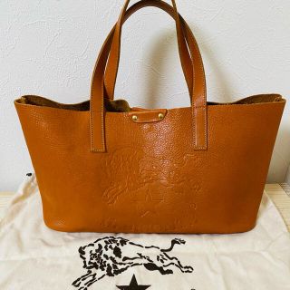 IL BISONTE - 再値下げ～イルビゾンテ ビッグロゴトートバッグの