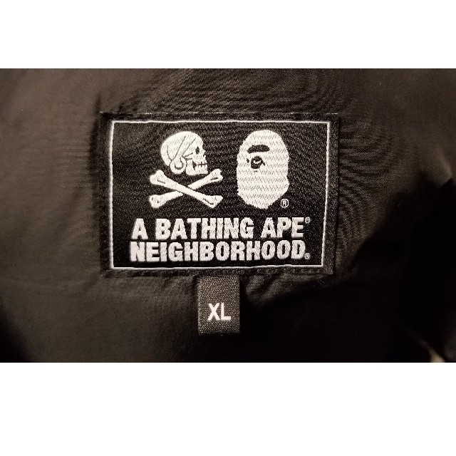 A BATHING APE(アベイシングエイプ)のBAPE NBHD CAMO SHARK N2-B DOWN JACKET メンズのジャケット/アウター(ダウンジャケット)の商品写真