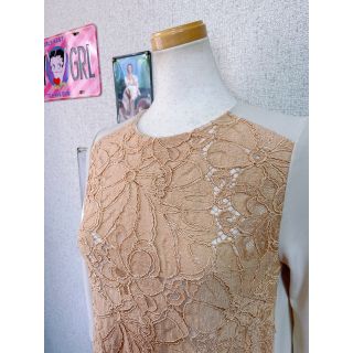 タダシショウジ(TADASHI SHOJI)の新品 グレースコンチネンタル ドレス ダイアグラム BL1254MN(ひざ丈ワンピース)