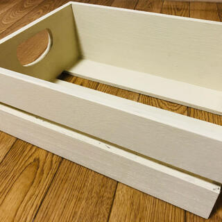 ケースボックス　収納　入れ物　木箱(ケース/ボックス)