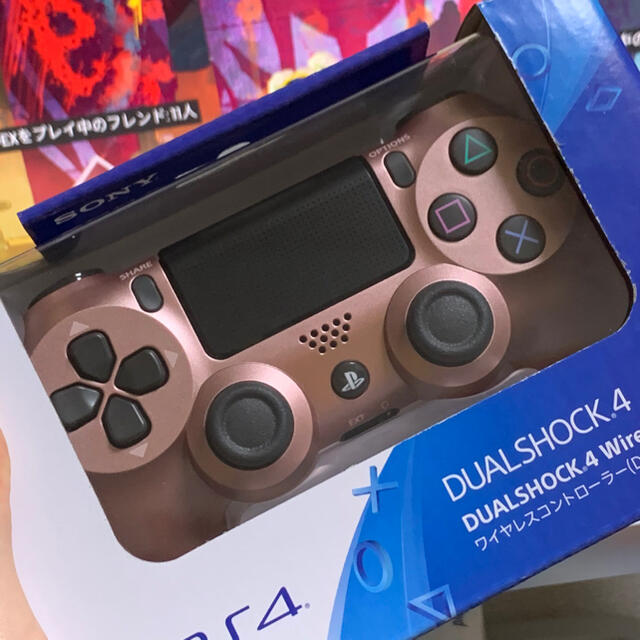 PlayStation4(プレイステーション4)の新品　純正　PS4 コントローラー エンタメ/ホビーのゲームソフト/ゲーム機本体(家庭用ゲーム機本体)の商品写真