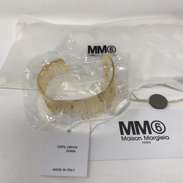 MM6(エムエムシックス)の新品未使用　MM6 コーム　ブレスレット　サイズM レディースのアクセサリー(ブレスレット/バングル)の商品写真