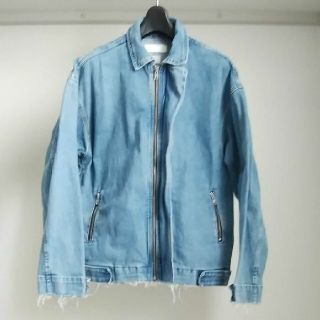 フィアオブゴッド(FEAR OF GOD)のESSENTIALS×ZARA MAN オーバーサイズ デニムジャケット(Gジャン/デニムジャケット)