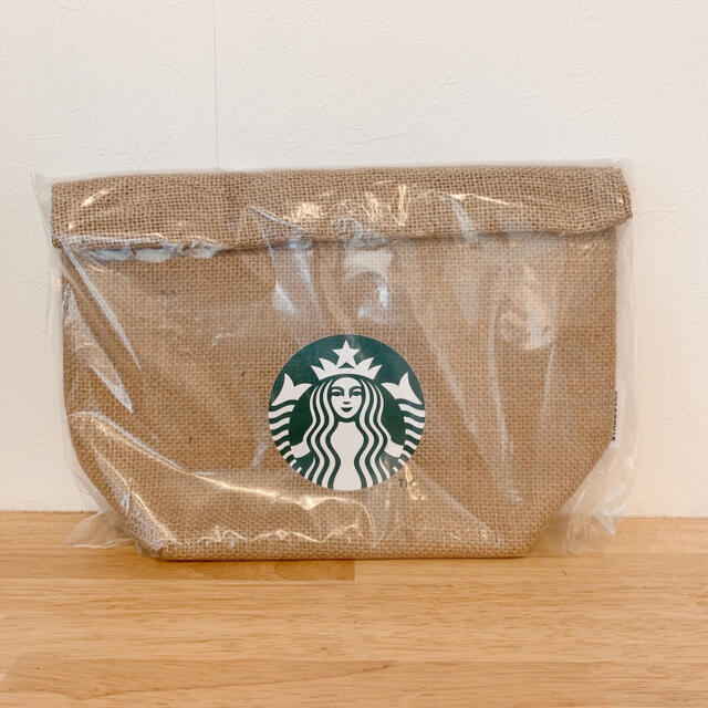 Starbucks Coffee(スターバックスコーヒー)のスタバ福袋2021 ジュートランチバック インテリア/住まい/日用品のキッチン/食器(弁当用品)の商品写真