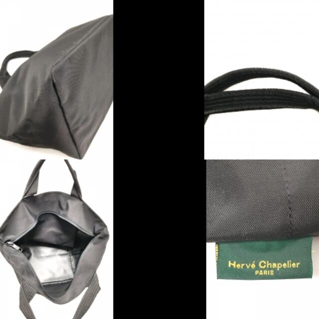 Herve Chapelier(エルベシャプリエ)のエルベシャプリエ ハンドバッグ 黒 レディースのバッグ(ハンドバッグ)の商品写真