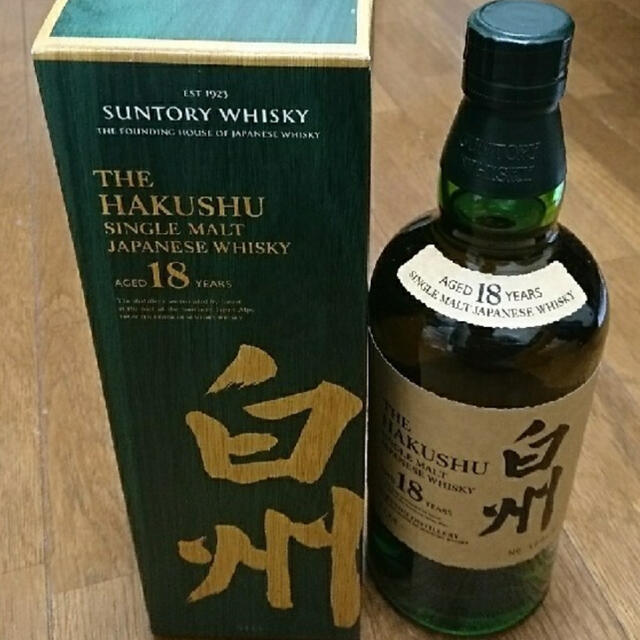 サントリー 白州18年 700ml イチオシ 31110円 www.gold-and-wood.com 白州 NV 11本 貴重 マイレージ付き 期間限定日本最安値 700ML