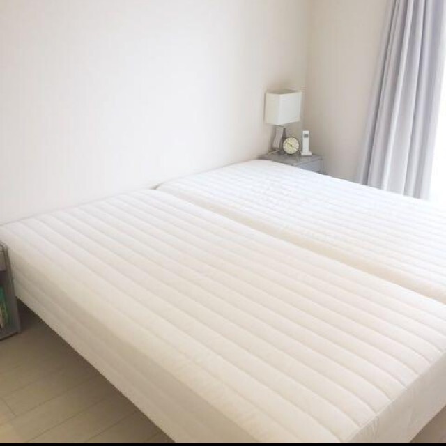 MUJI (無印良品) - 無印良品 ベッド シングルベッド2台 展示品 200cm