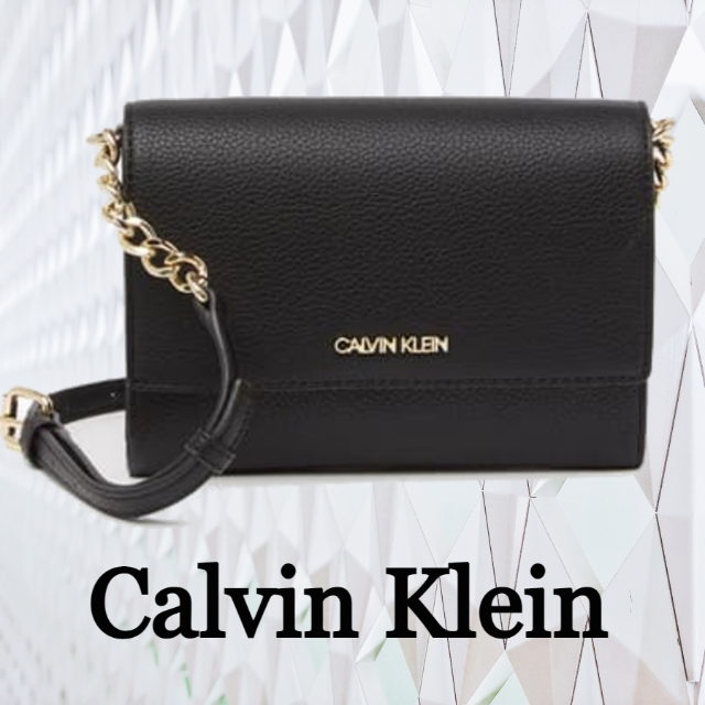 ★SALE☆【Calvin Klein】CK ロゴ　ショルダーバック財布レディース