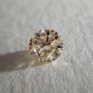 売約済 0.252 ct F.L.Y. Orange CGL 天然 オレンジ(リング(指輪))