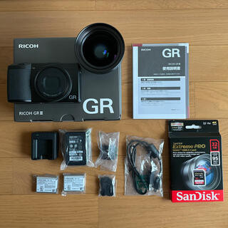 リコー(RICOH)のRICOH GRIII リコー GR3 カメラ 【レンズ付】(コンパクトデジタルカメラ)