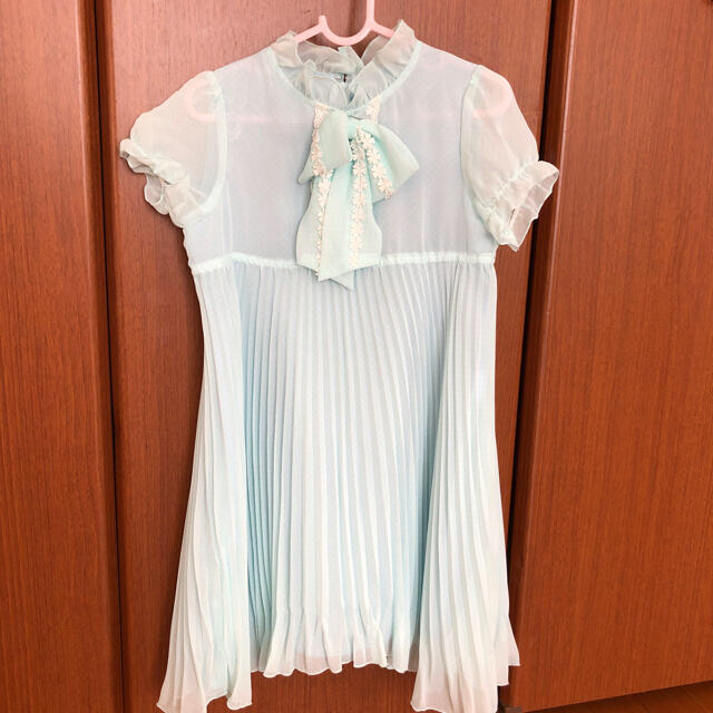 セレモニーワンピース キッズ/ベビー/マタニティのキッズ服女の子用(90cm~)(ドレス/フォーマル)の商品写真