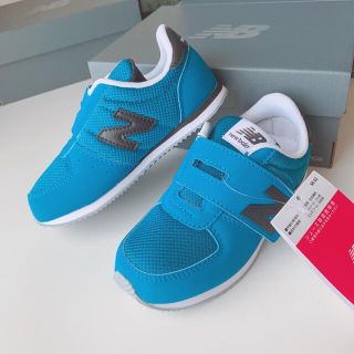 ニューバランス(New Balance)の16.0 新品 ニューバランス スニーカー 220 ターコイズブルー キッズ(スニーカー)