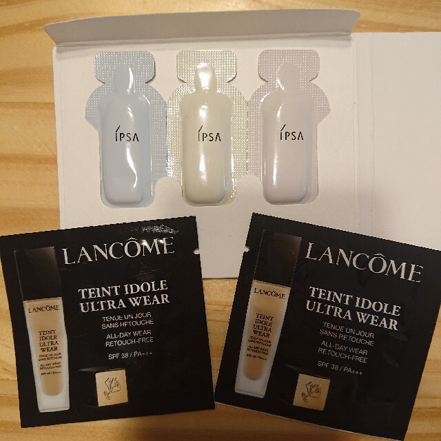 LANCOME(ランコム)の【値下げ中】イプサ コントロールベイス ランコム リキッド コスメ/美容のキット/セット(サンプル/トライアルキット)の商品写真