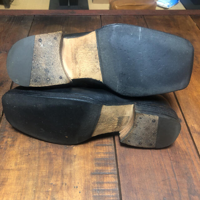 Maison Martin Margiela(マルタンマルジェラ)の値下げマルタンマルジェラ 10 初期 スクエアトゥ ブーツ 40 メンズの靴/シューズ(ブーツ)の商品写真