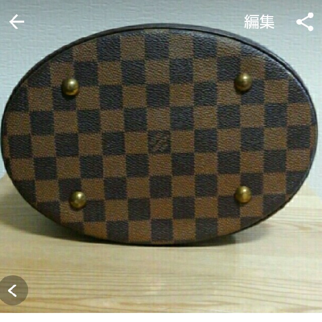 LOUIS VUITTON(ルイヴィトン)のルイヴィトン ダミエ マレ 美品 正規品 レディースのバッグ(トートバッグ)の商品写真