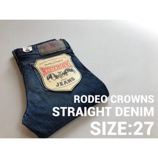 ロデオクラウンズ(RODEO CROWNS)の新品27 Rodeo Crowns ストレートデニム 330(デニム/ジーンズ)