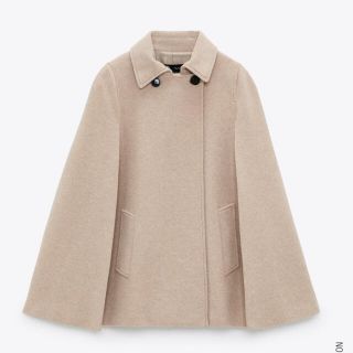 ザラ(ZARA)のZARA♡コットン混ケープコート(ポンチョ)