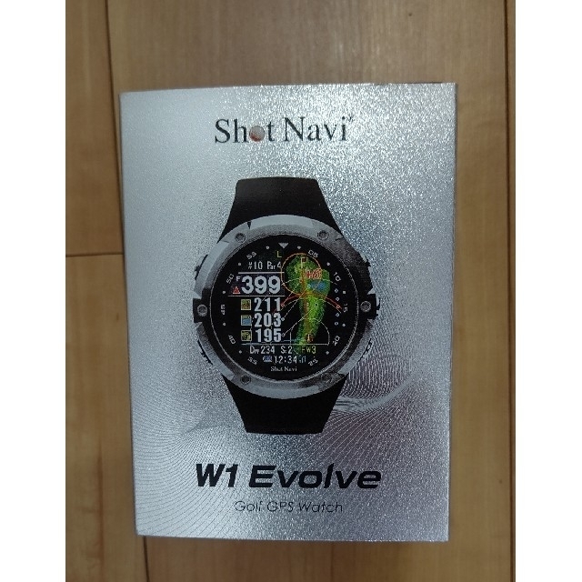 飛距離【新品未開封】ショットナビ エボルブ W1 Evolve BK SN-EV-B