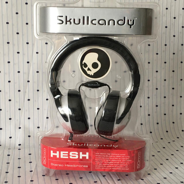 Skullcandy(スカルキャンディ)のSkullcandy スカルキャンディー　US限定　ヘッドホン　50mm スマホ/家電/カメラのオーディオ機器(ヘッドフォン/イヤフォン)の商品写真