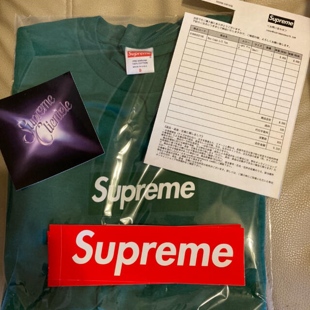 Supreme(シュプリーム)のsupreme Box Logo L/S Tee メンズのトップス(Tシャツ/カットソー(七分/長袖))の商品写真