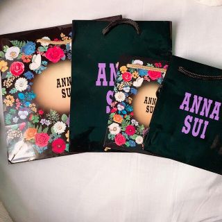 アナスイ(ANNA SUI)のANNA SUI  ショッパー4枚セット(ショップ袋)