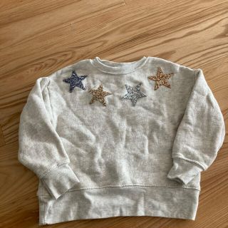 ザラキッズ(ZARA KIDS)のZARA トレーナー　星　(ジャケット/上着)