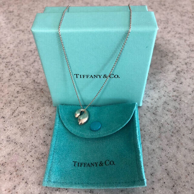 Tiffany＆Co.  エルサペレッティ　ダブルティアドロップ　ネックレス