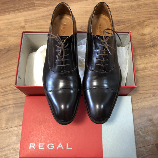 最終値下げ - REGAL ビジネスシューズ AL DBR ストレートチップ リーガル 811R 革靴 ドレス/ビジネス - raffles.mn