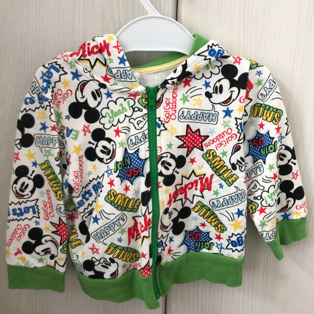 Disney(ディズニー)のディズニーパーカー キッズ/ベビー/マタニティのベビー服(~85cm)(ジャケット/コート)の商品写真
