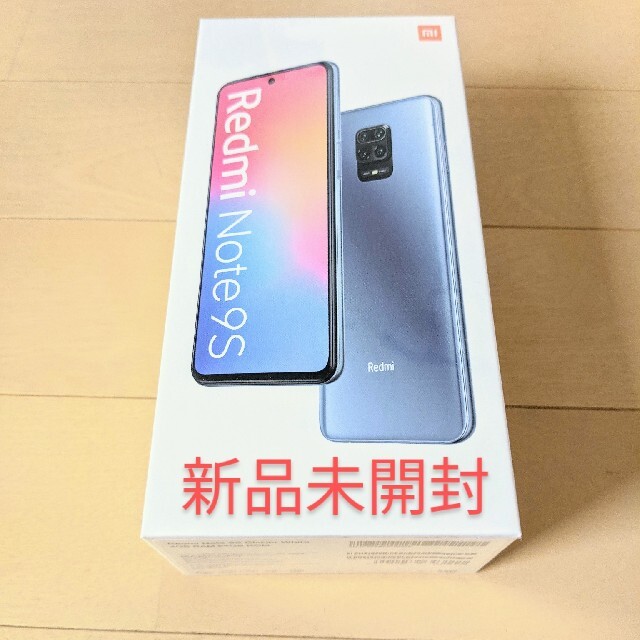 新品未開封 Xiaomi Redmi Note 9S 4GB/64GB