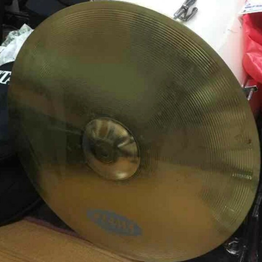 廃盤レア品】TAMA シンバル 4枚セット (Pearlの)スタンド付き