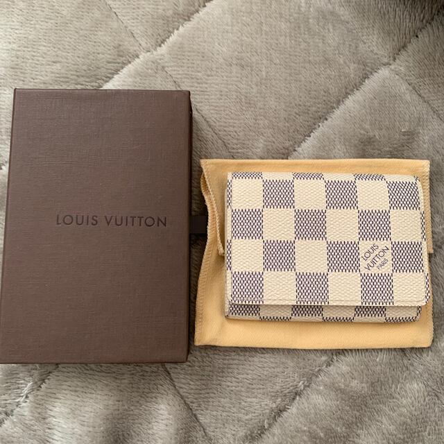 LOUIS VUITTON(ルイヴィトン)のLOUIS VUITTON  ルイヴィトン　名刺入れ　ダミエ レディースのファッション小物(名刺入れ/定期入れ)の商品写真