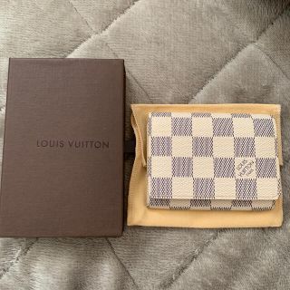 ルイヴィトン(LOUIS VUITTON)のLOUIS VUITTON  ルイヴィトン　名刺入れ　ダミエ(名刺入れ/定期入れ)