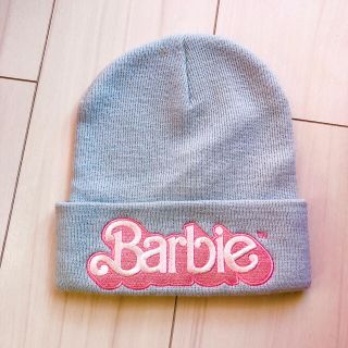 バービー(Barbie)のBarbie バービー　ニット帽　ビーニー(ニット帽/ビーニー)