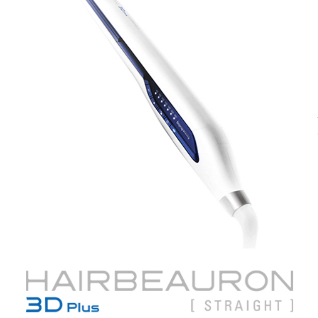 Lumiere Blanc(リュミエールブラン)のHAIRBEAURON 3D Plus ヘアビューロン ストレート スマホ/家電/カメラの美容/健康(ヘアアイロン)の商品写真