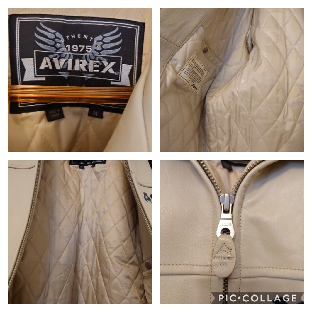 AVIREX 革ジャン ハンドペイント ドラゴン&スネーク | www.causus.be