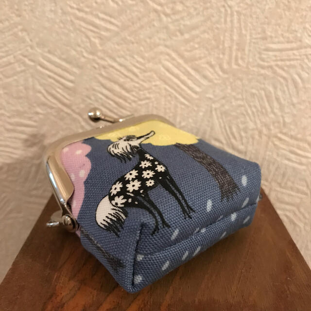 ムーミン☆うみうま☆ミニがま口 ハンドメイドのファッション小物(財布)の商品写真