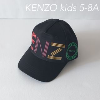 ケンゾー(KENZO)の新品 未使用｜KENZO ケンゾーキッズ ロゴキャップ 帽子 ブラック 黒(帽子)