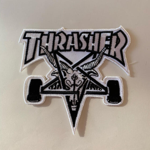 THRASHER(スラッシャー)のTHRASHERワッペン ハンドメイドの素材/材料(各種パーツ)の商品写真