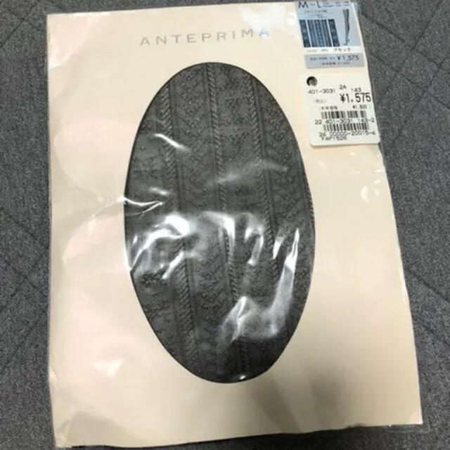 ANTEPRIMA(アンテプリマ)のANTEPRIMA 未使用　ブラック　レースタイツ レディースのレッグウェア(タイツ/ストッキング)の商品写真